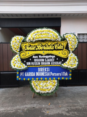Papan Bunga Duka di Cempaka Putih Barat